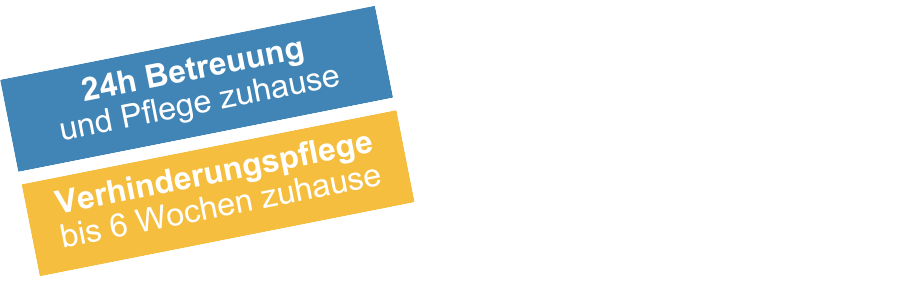 Buttons Verhinderungspflege und 24h